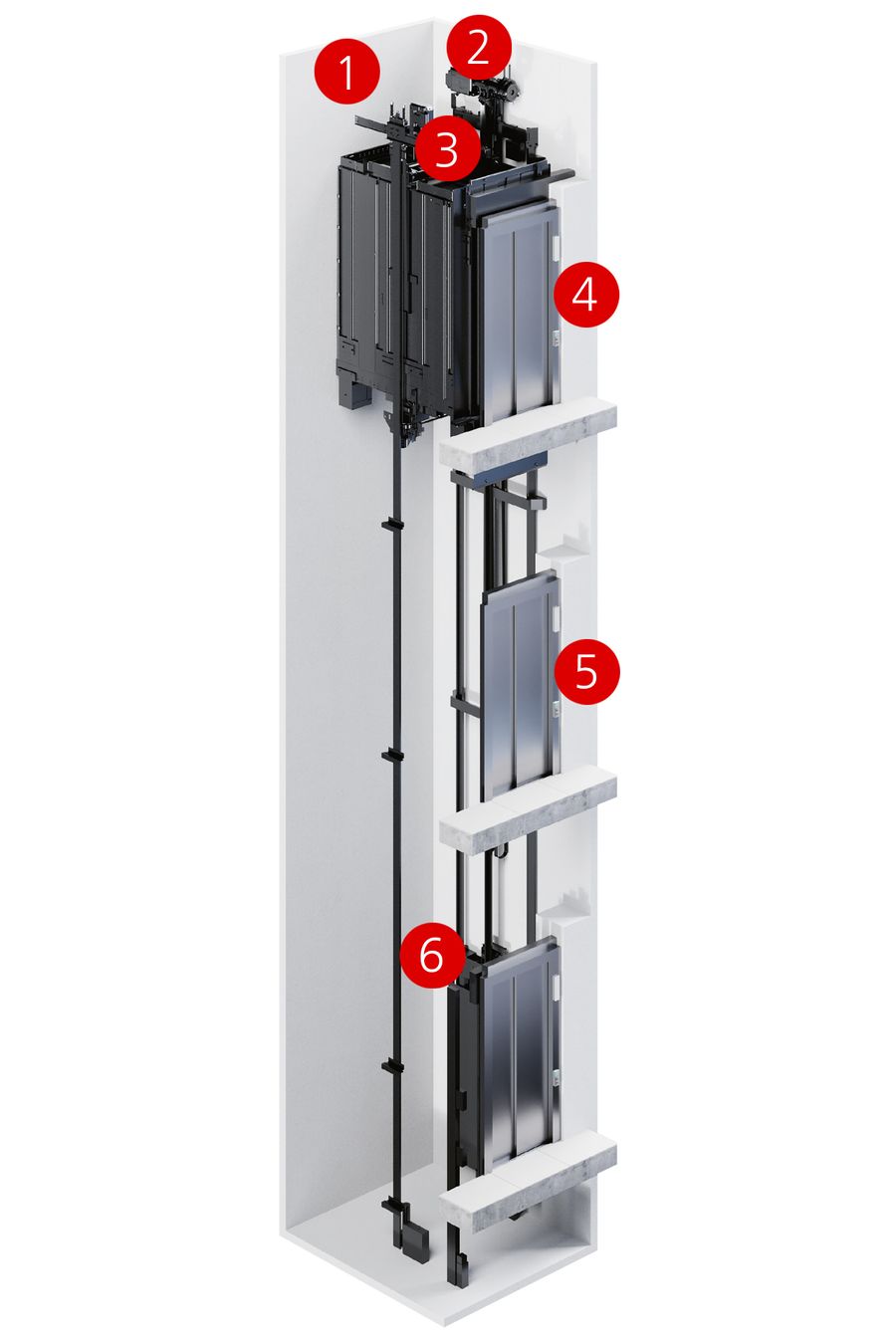 Schindler Schindler 5000 Traction Elevator Lift