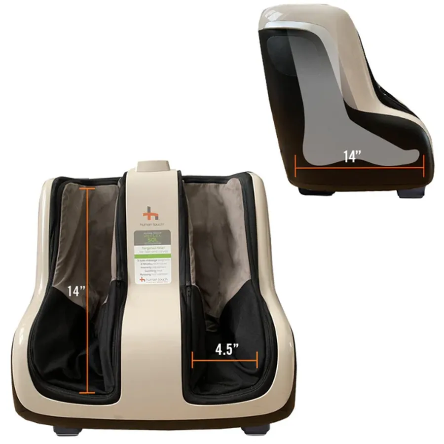 Human Touch Reflex Sol Foot And Calf Massager