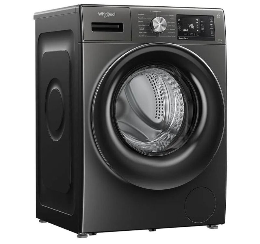Whirlpool Xpert Care 8.5kg 5 Star Front Load Washing Machine With Ozone Air Refresh Technology & Heater (Inverter)