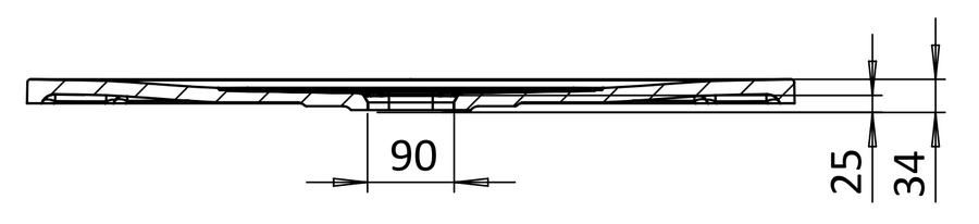 Crosswater Vito Rectangle Shower Tray