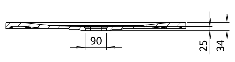 Crosswater Vito Rectangle Shower Tray