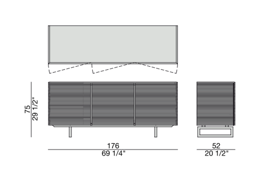 Porada Riga Sideboards & Cupboards