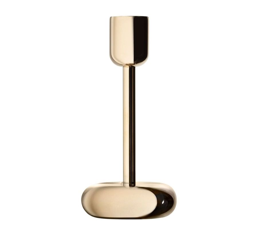 Iittal Nappula Candleholder 183mm Brass