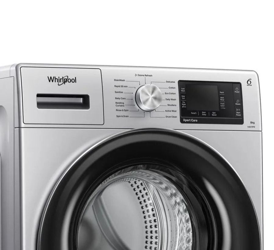 Whirlpool Xpert Care 8kg 5 Star Front Load Washing Machine