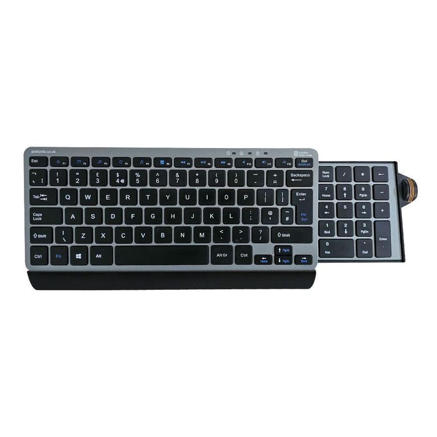 Posturite Number Slide Compact Keyboard