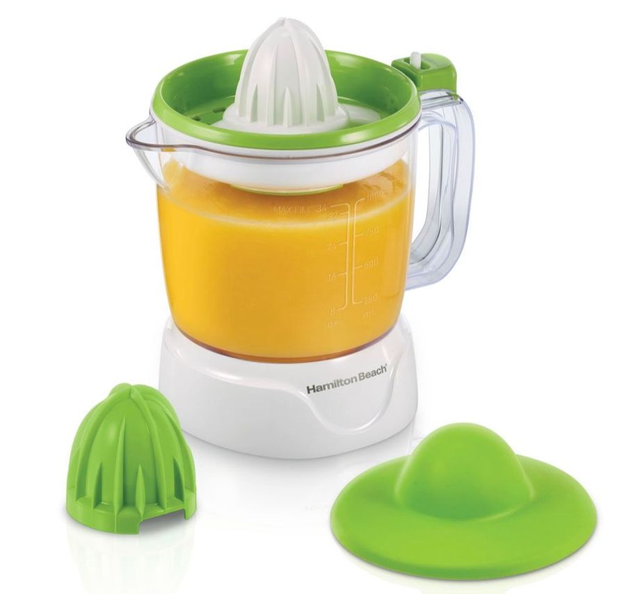 Hamilton Beach Electric Citrus Juicer with Gripper Lid