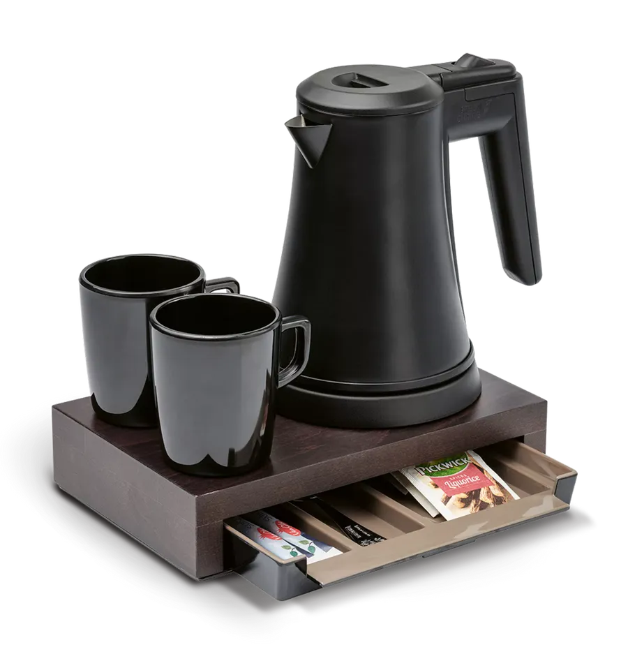 Bentley Coral Kettle Black EU Plug