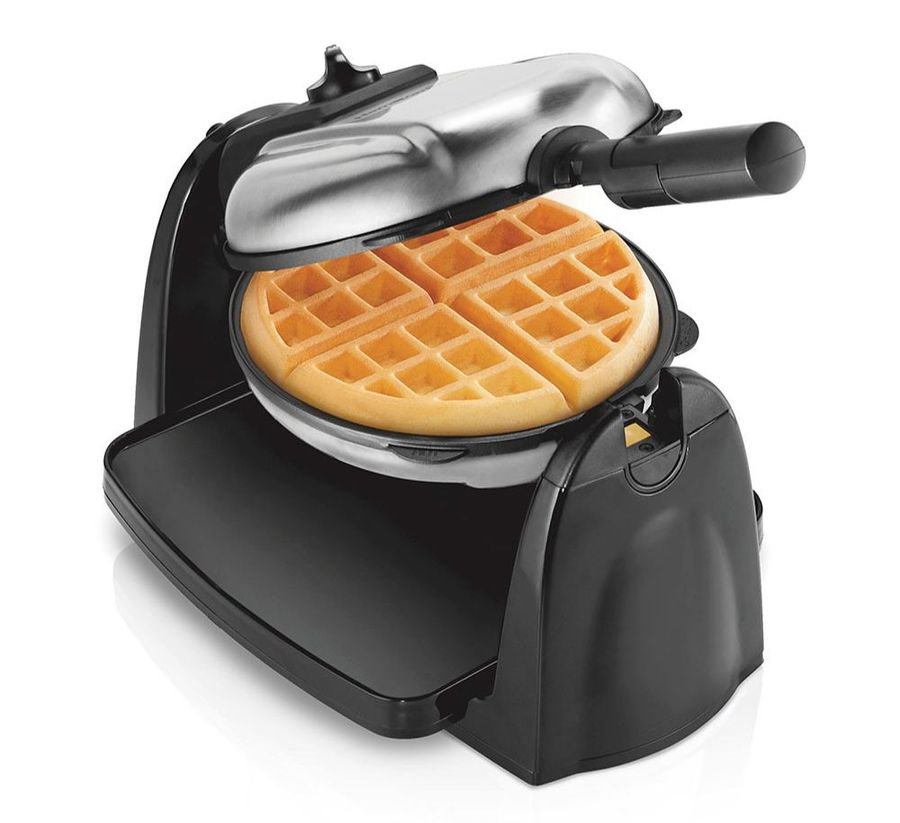 Hamiltonbeach Removable-grid Belgian Waffle Maker