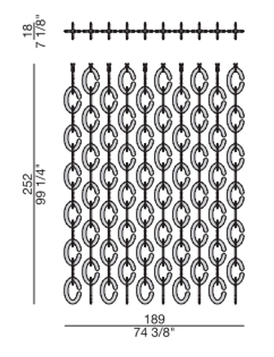 Porada Cozy Room Divider