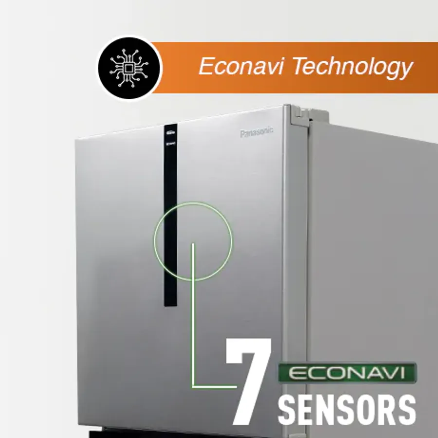 Panasonic 3 Star 6 Stage Smart Inverter Frost Free Double door Refridgerator