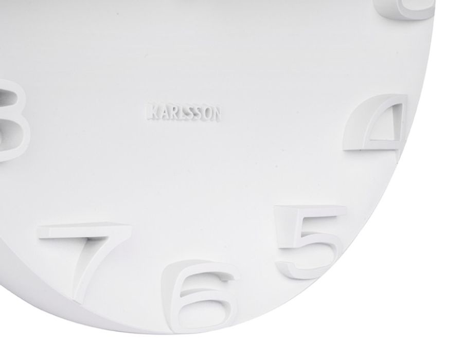 Present Time Wall Clock On The Edge