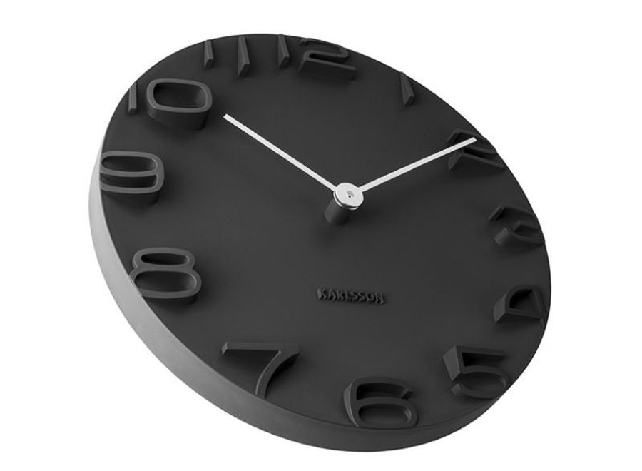 Present Time Wall Clock On The Edge
