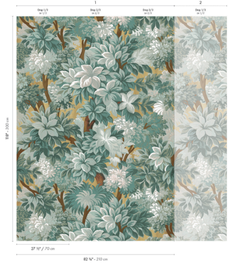 Casamance Broceliande Wallpanel