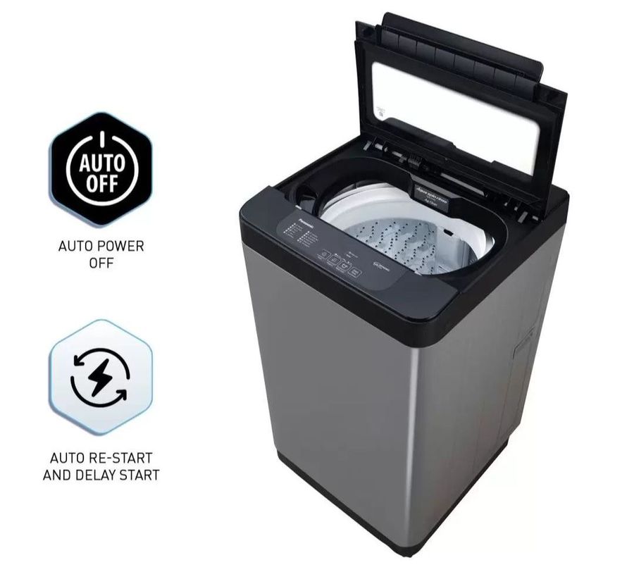 Panasonic 6.5 Kg 5 Star Fully-Automatic Top Load Washing Machine (NA-F65LF3CRB)