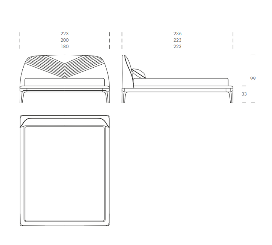 Tonincasa Michelangelo Beds