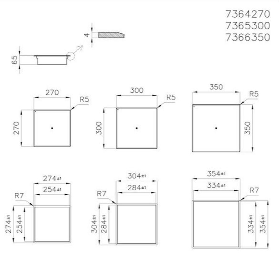 Fosterspa Cooker Hob Modular Quadra