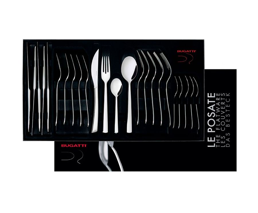 bugatti Stainless Steel Cutlery- Flatware Caprera