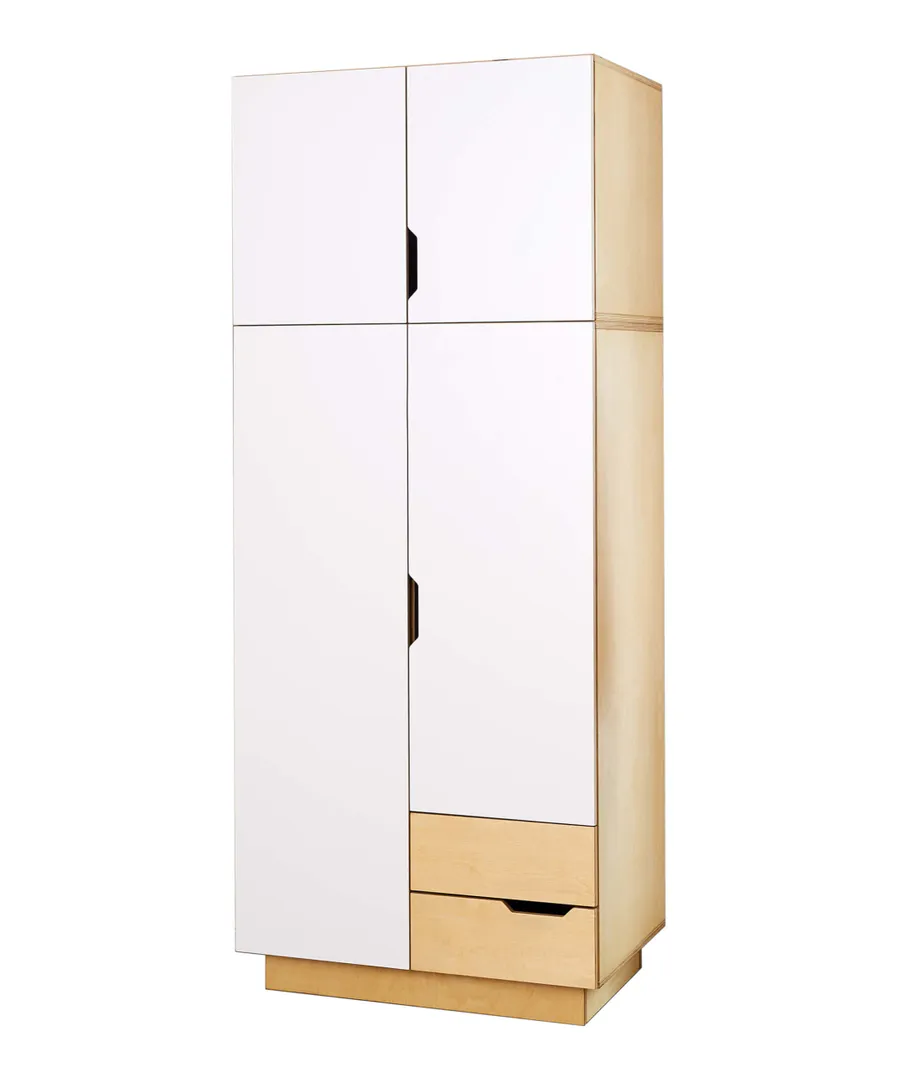 Radis Slim Wardrobe Huh 2 Doors And Extra Level