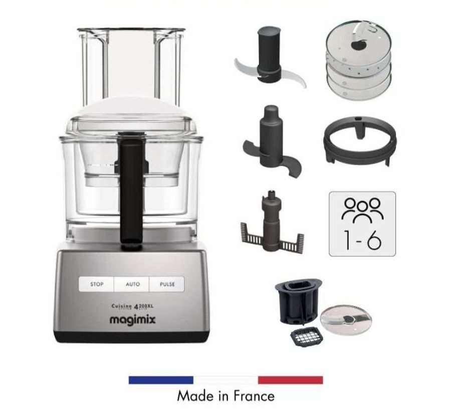 Magimix 4200xl Food Processor + Dice & French Fry Kit
