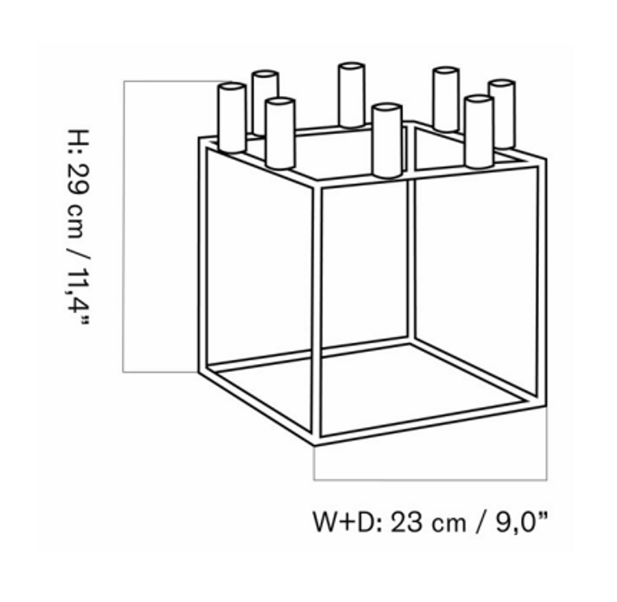Audo Kubus 8 Candle Holder