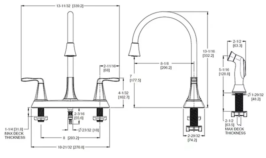 Pfisterfaucets Lima 2-handle Kitchen Faucet