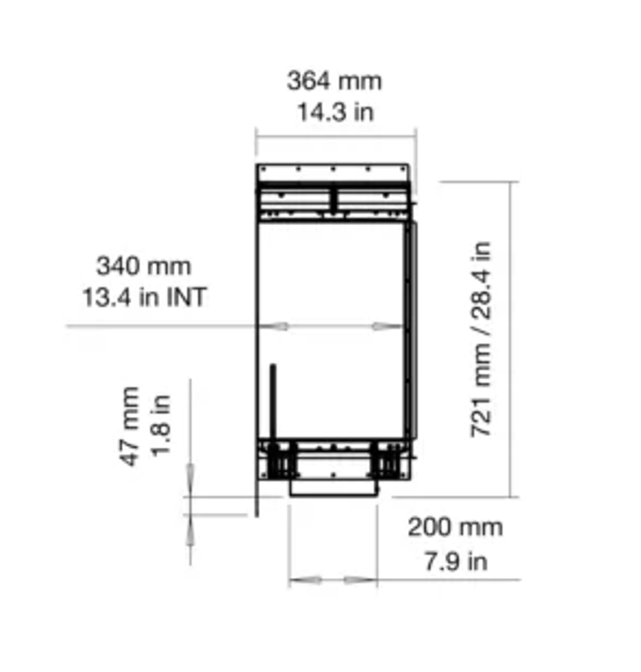 Ecosmart Fire Flex 86RC Fireplaces