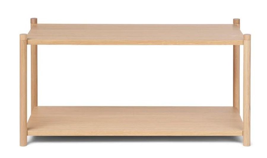 Gejst Sceene Bookcase F Light Oak