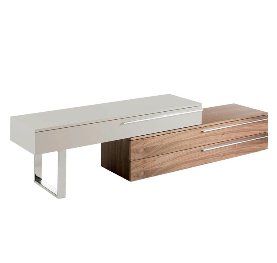 Angel Cerda Silk And Walnut Color Wooden TV Cabinet