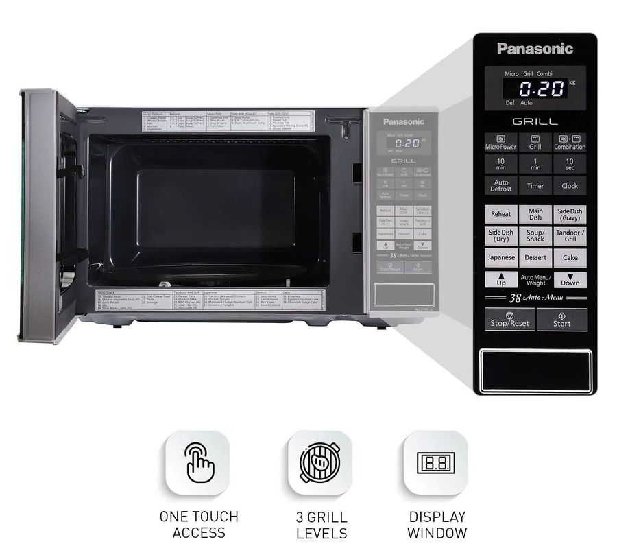 Panasonic 20L Grill Microwave Oven