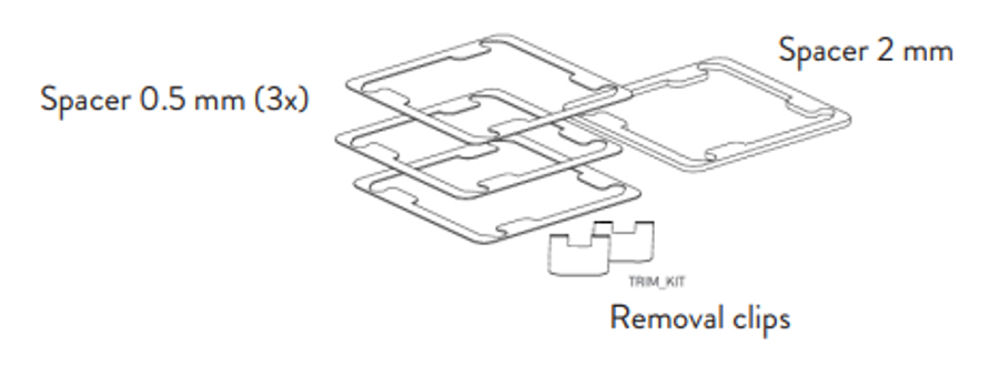 Duotecno DTBS-4X Trimless Switches