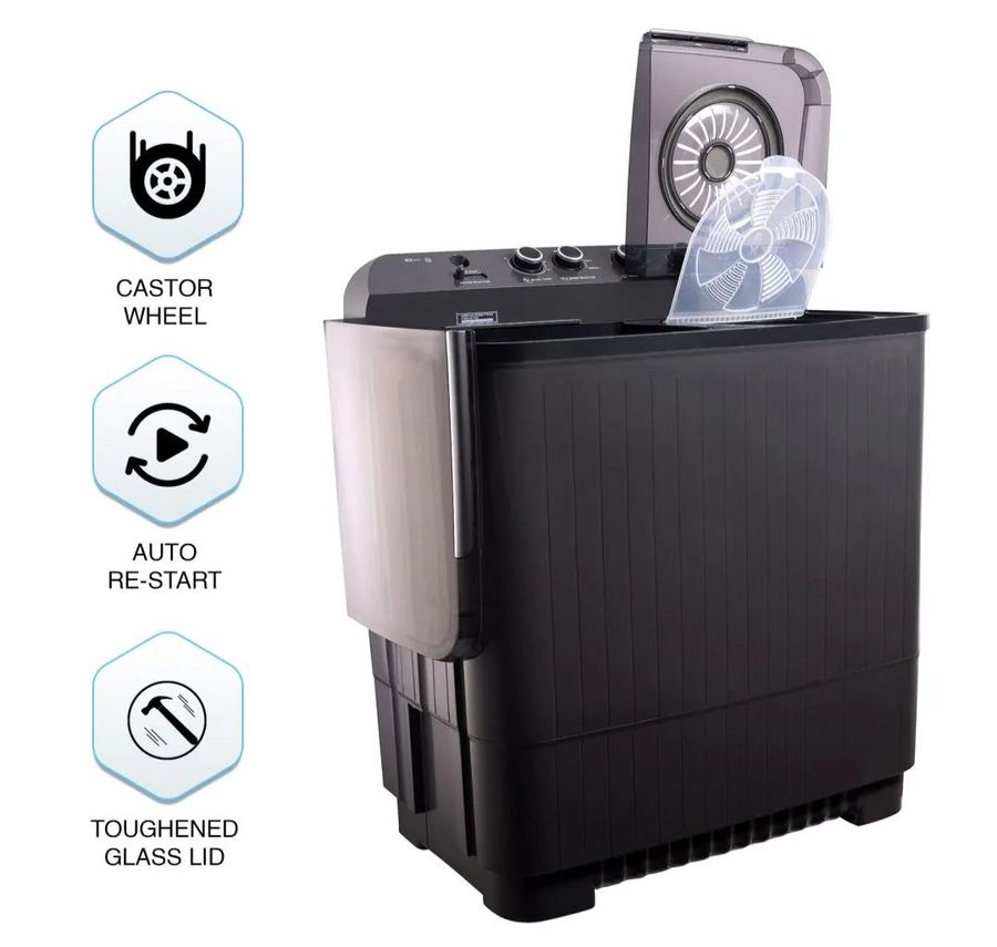 Panasonic 10 Kg Semi-automatic Top Loading Washing Machine (Na-w100b6brb)