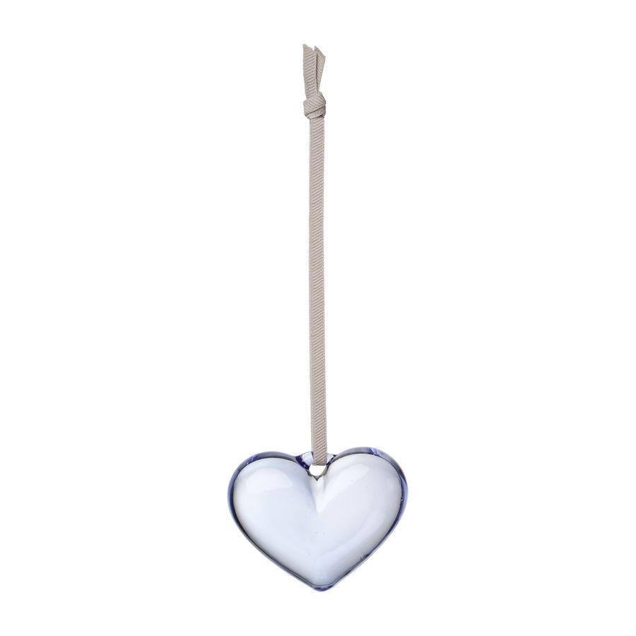 Iittala Glass Heart 50 Mm Clear 3-set Decor