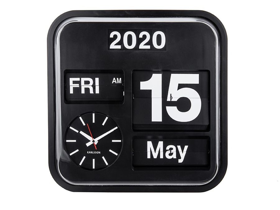 Presenttime Wall Clock Big Flip