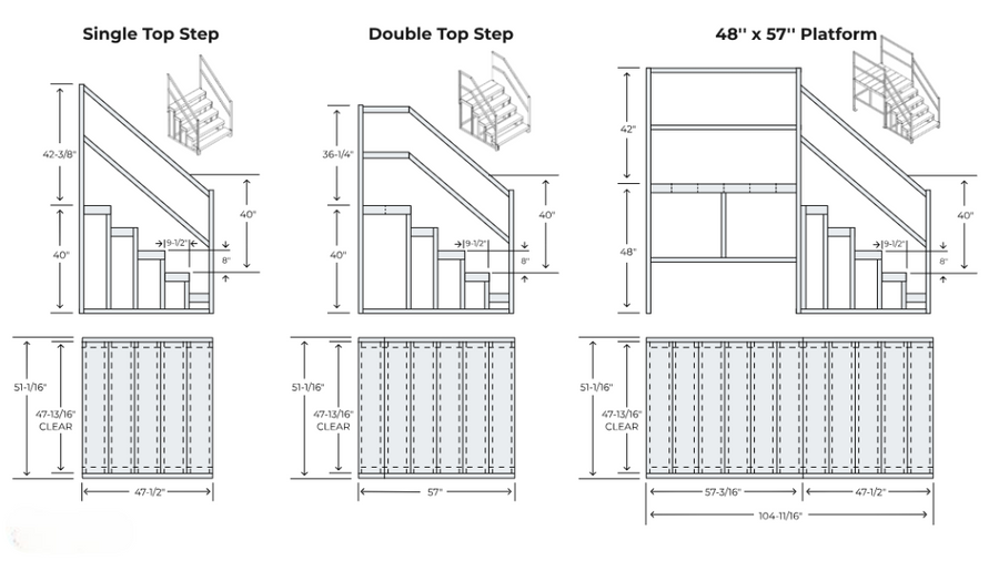 Upside Innovations Semi Truck Steps