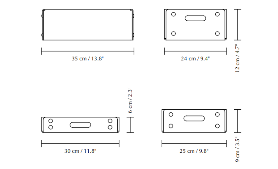 Umage Trays Storage