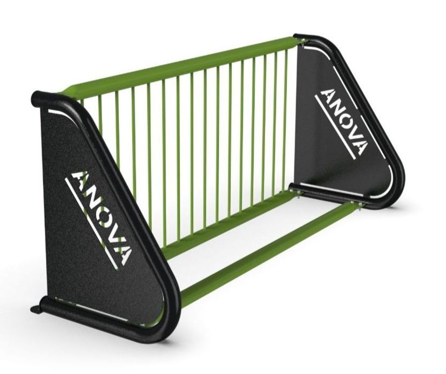 Anova Ultra Single-Side Bike Rack, 7-Bike Capacity