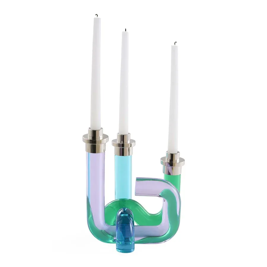 Jonathan Adler Pompidou Acrylic Candle Holder