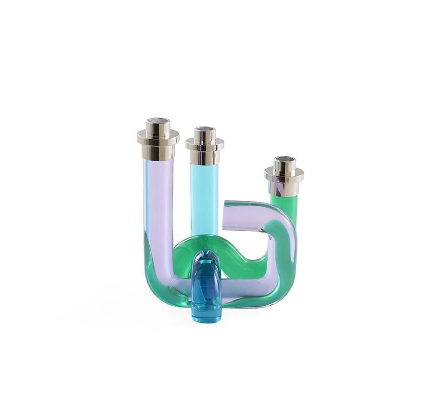 Jonathan Adler Pompidou Acrylic Candle Holder