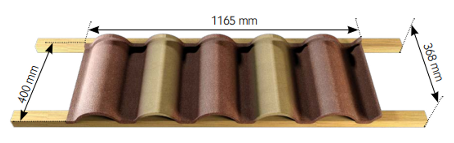 Metrotile Romana Roof Tiles