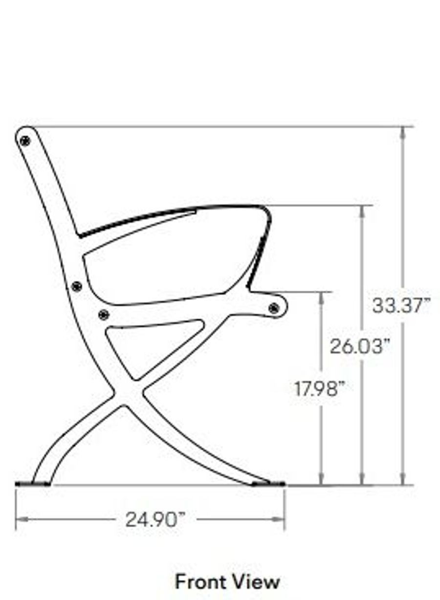 Anova Exposition 6' Contour Bench