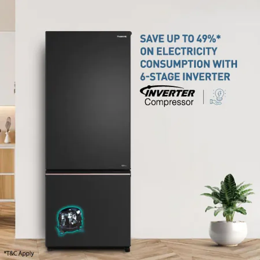 Panasonic PRime Convertible Bottom-mount Refrigerator
