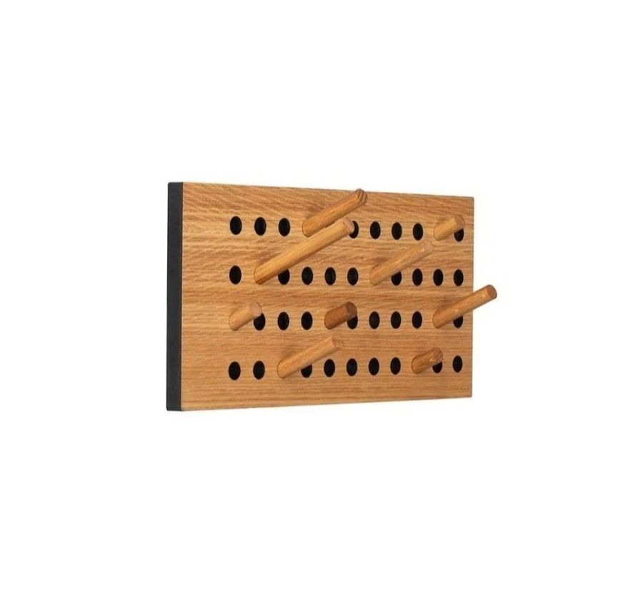We Do Wood Scoreboard - Smoked Oak Hanger