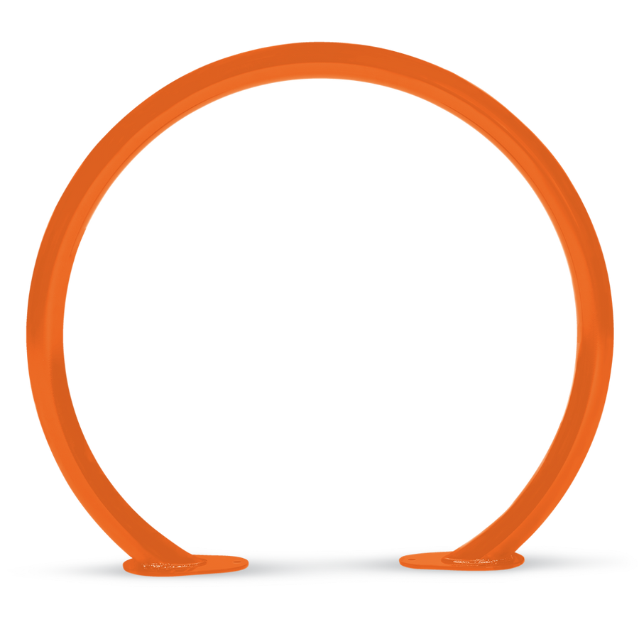 Anova Tandem Powder Coated Bike Rack, Surface Mount