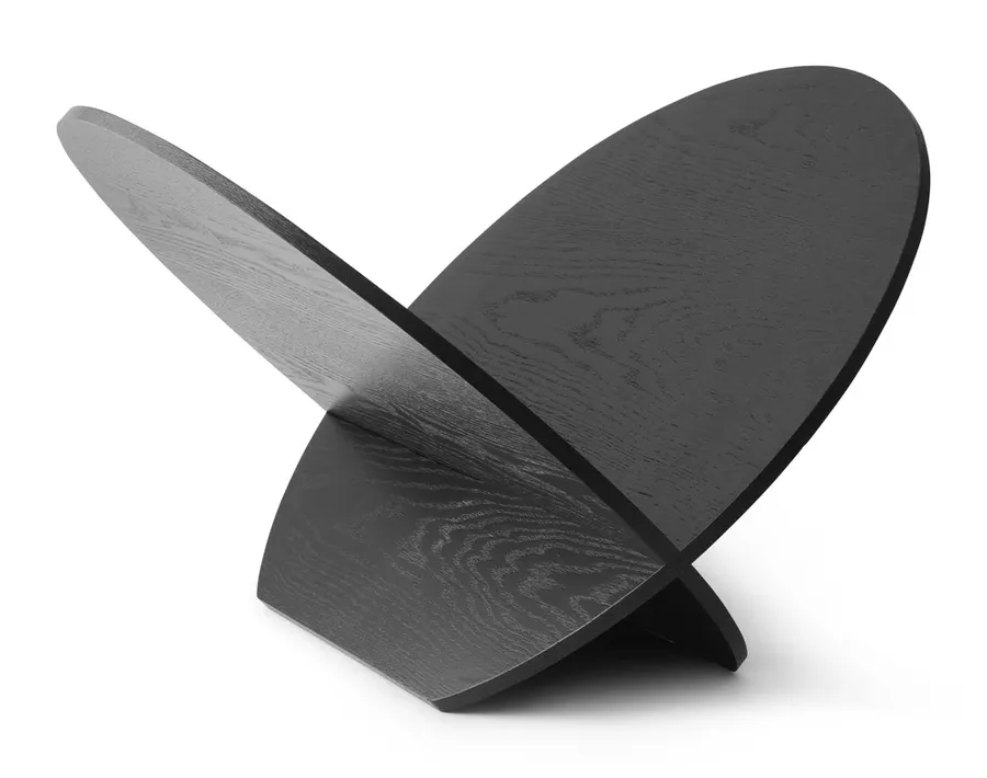 Gejst Silia Magazine Holder Black Ash