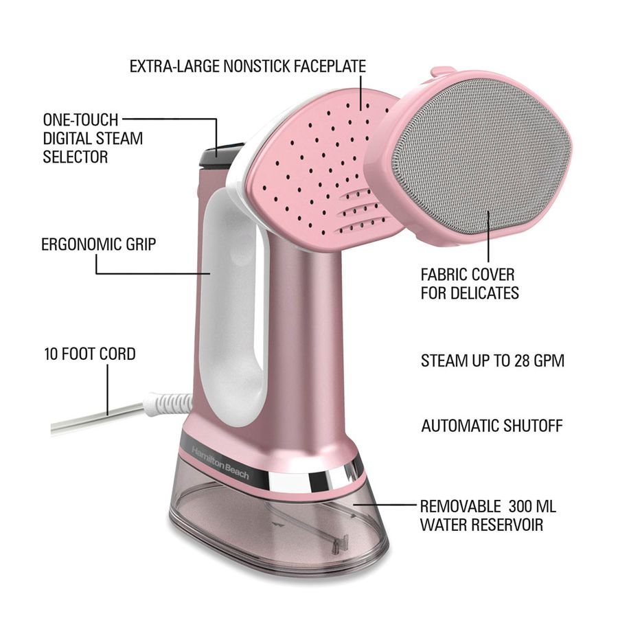 Hamiltonbeach Rose 3-in-1 Steamer/Iron