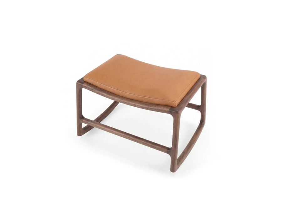 Gazzda Dedo Footstool - Walnut