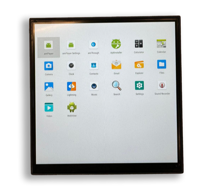 Jamiepro 7.5inch Android Square LCD Monitor Screen