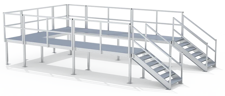 Upside Innovations HVAC Access Stairs