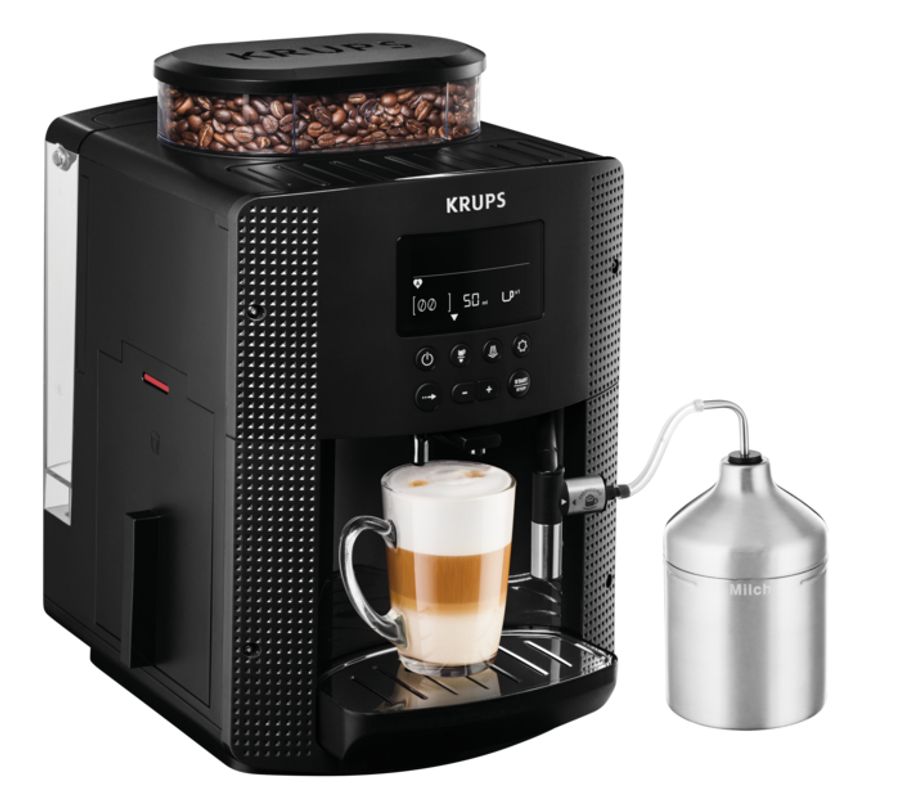 Krups Ea8150 Compact Pisa Super Automatic Espresso Machine Ea815050