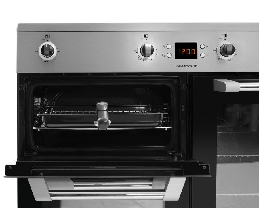 Leisure 90cm Induction Range Cooker with Three Ovens
